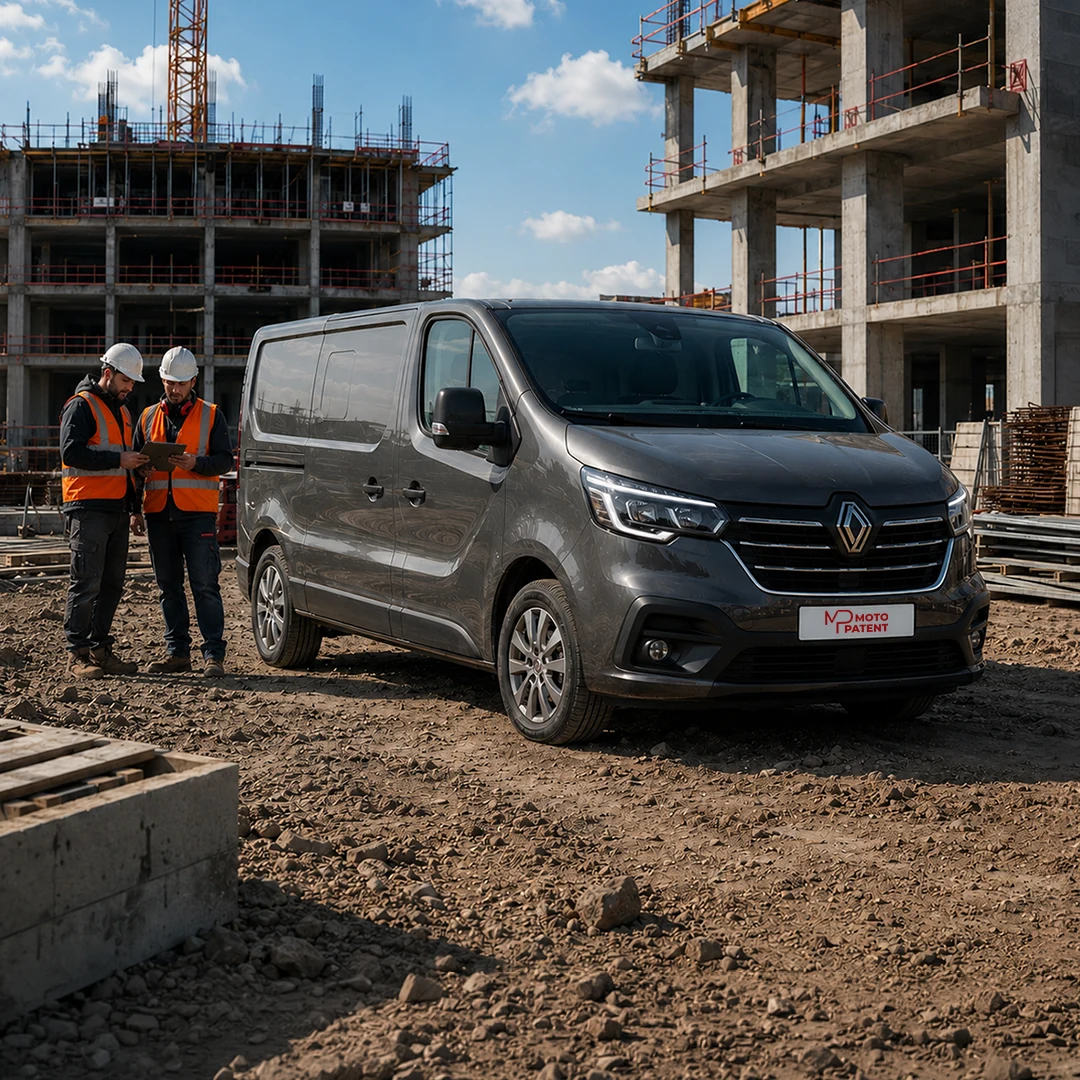 Renault Trafic Grand EQUILIBRE Blue dCi 170 AT9 na placu budowy